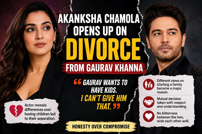 Akanksha Chamola Divorce