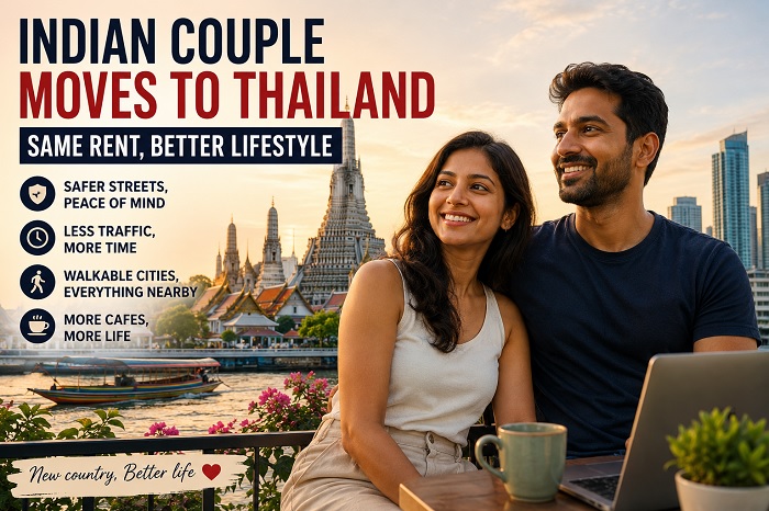 Indian Couple Moves Thialand