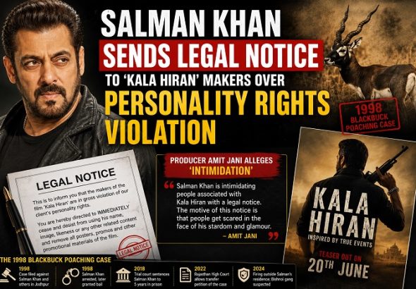 Salman Khan Leagle Notice