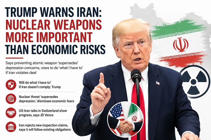 Trump Warns Iran