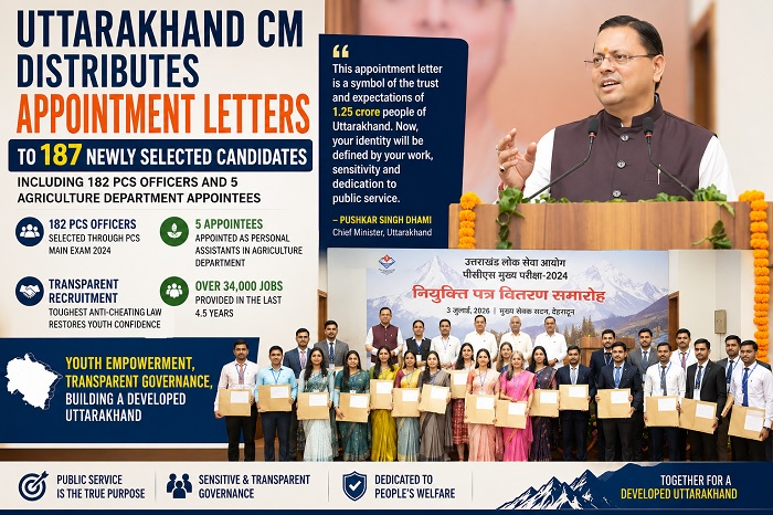 CM Dhami Appointment Letters