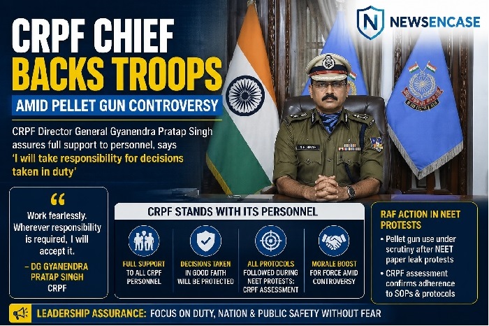 CRPF Chief Gyanendra Pratap Singh
