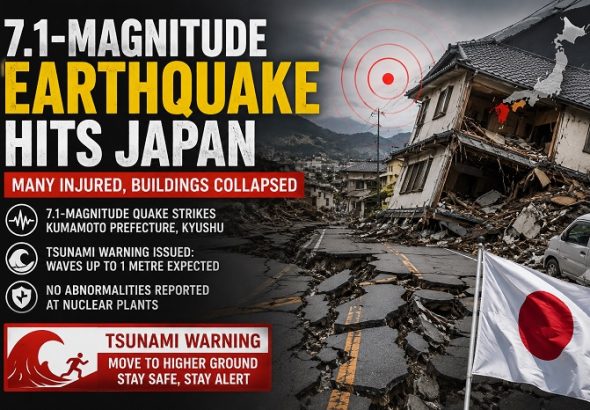 Earthquake in Japan