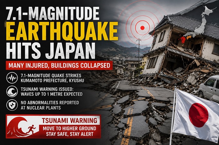 Earthquake in Japan