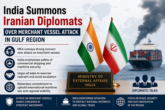 India Summons Iranian Diplomats