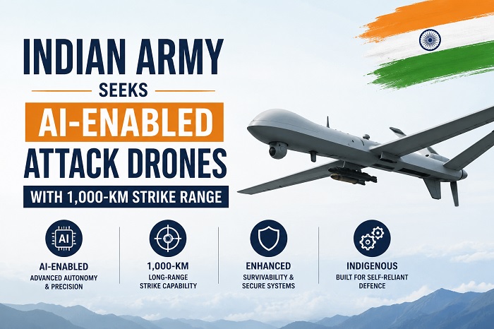 Indian Army AI Enabled Drones