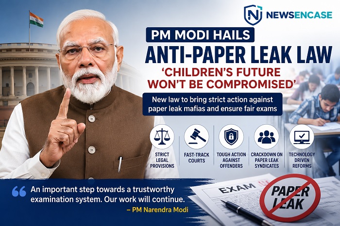PM Modi on Anti-Paper Leak Law