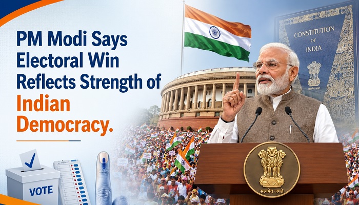 PM Modi on Electoral Win