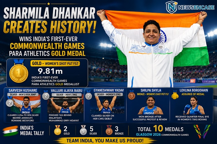 Sharmila Fhankar Win Gold