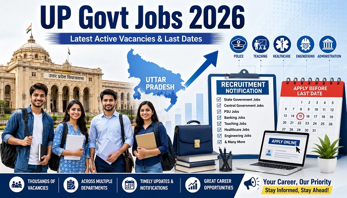 UP Govt Jobs 2026