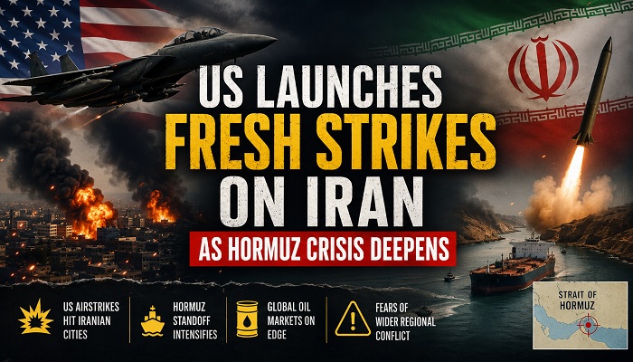 US Fresh Strikes on IRAN