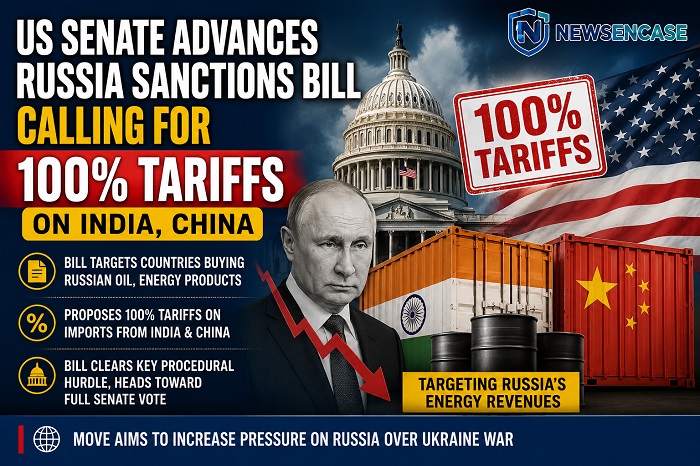 US Senate Advances Russia Sanctions Bill