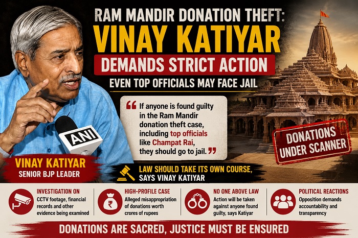Vinay Katiyar on Ram Mandir Theft