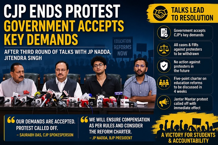 cjp protest ends
