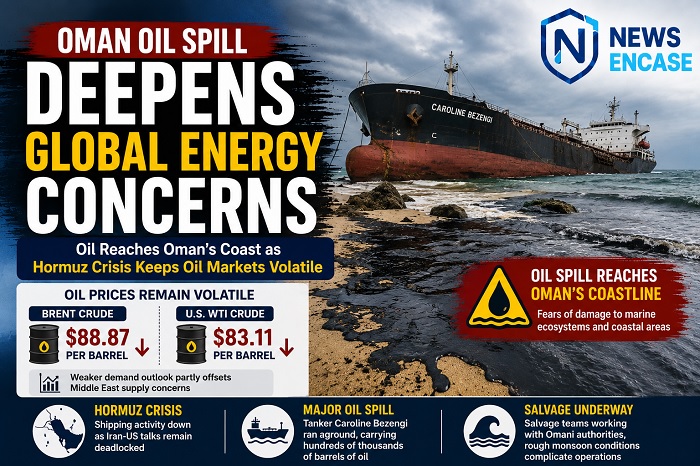 Oman oil spill 2026