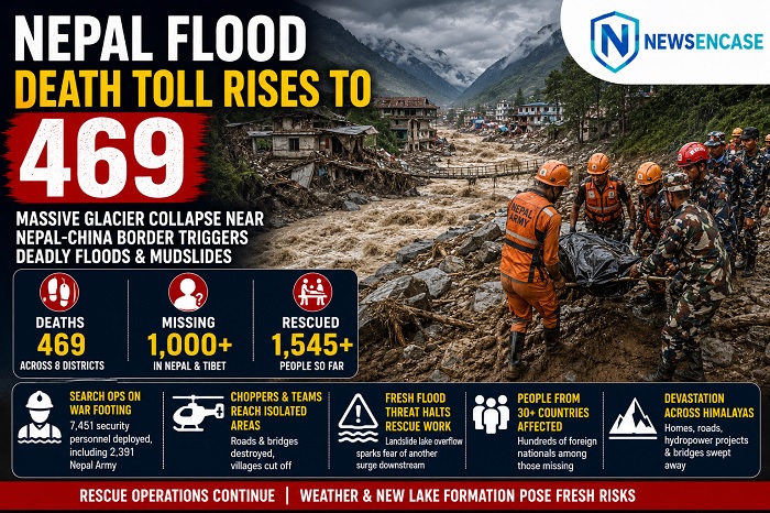 nepal flood death tolls