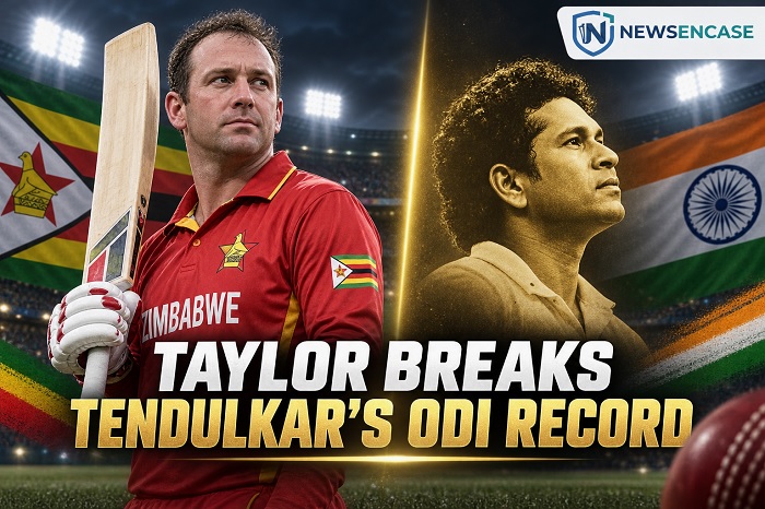 Brendan Breaks Sachin Record
