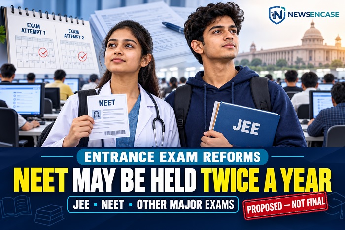 Neet twice a year