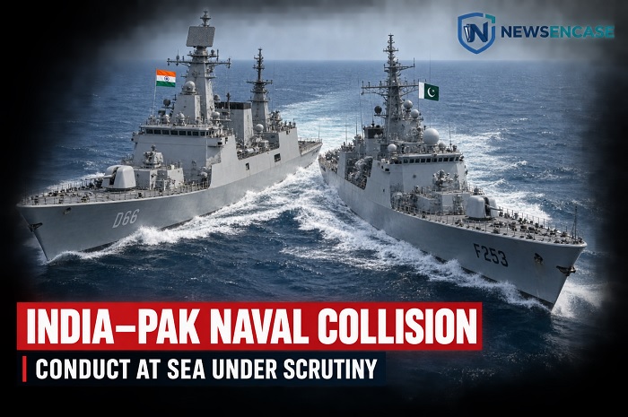 india pak naval collision